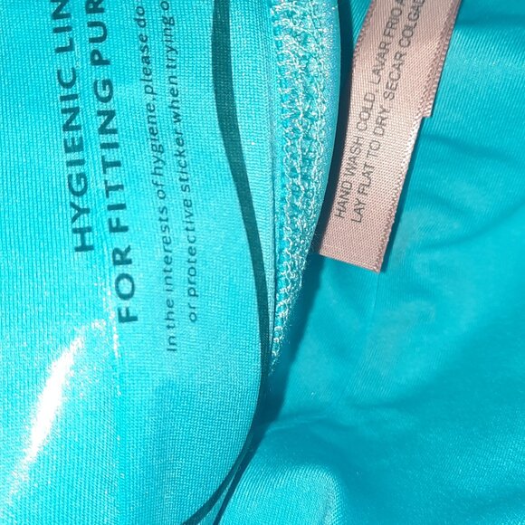 Bozzolo Summer Fever Shimmer Ruched 1 Piece Swimsuit - Blue - Picture 9 of 11